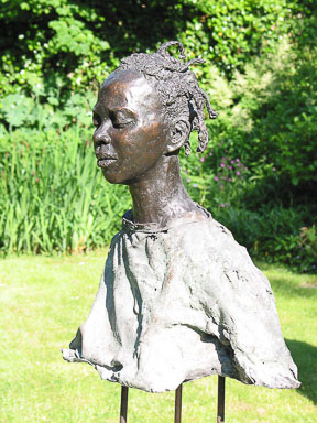 Fransje aan het werk